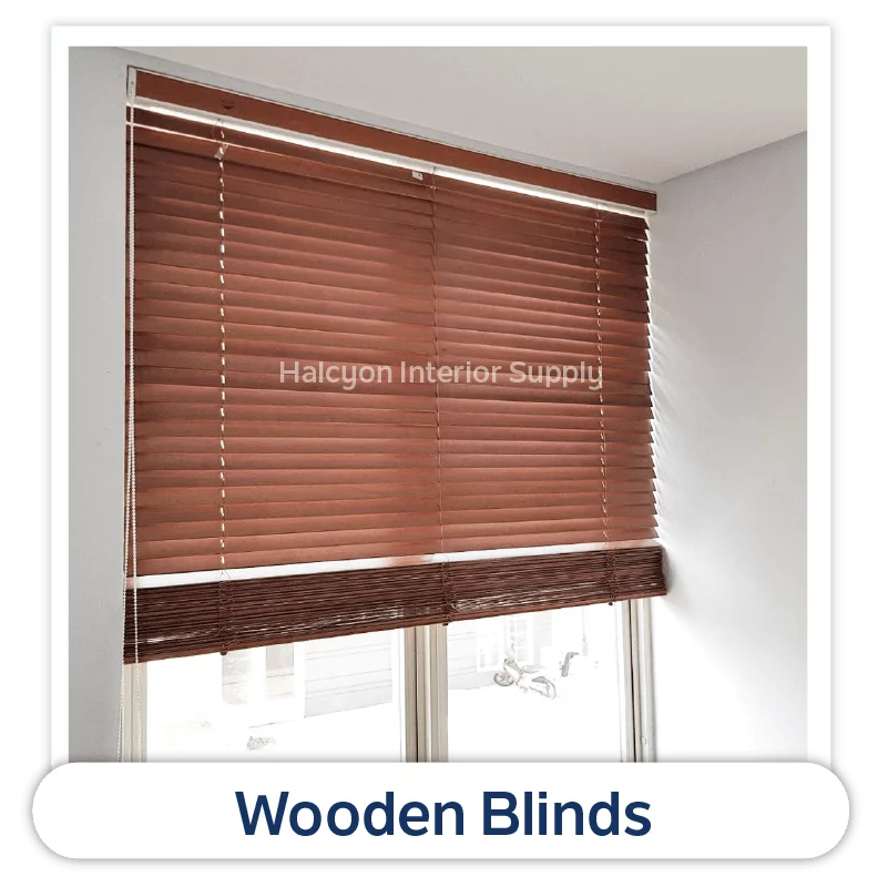 Wooden Blinds Product by Halcyon Interior