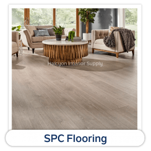 SPC Flooring Product by Halcyon Interior