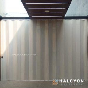 folding door pvc55 by halcyon interior